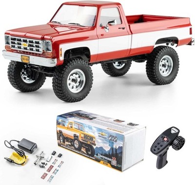 FCX18 FMS 1/18 Chevrolet K10 RC Truck, Officially Licensed 4WD Crawler Red 