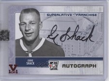 2008 ITG Superlative Franchise Gold 14-15 Vault 1/1 Eddie Shack #A-ES2 Auto ku3