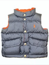 Polo Ralph Lauren Down Vest Baby Boys Size 9-12 Months Reversible Vest