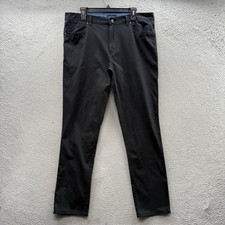 Daniel Hechter Pants Men s 38x32 Black Straig...