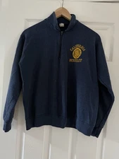 Vintage Cal Berkeley Collegiate Pacific Sweatshirt 1/4 Zip Size Large University