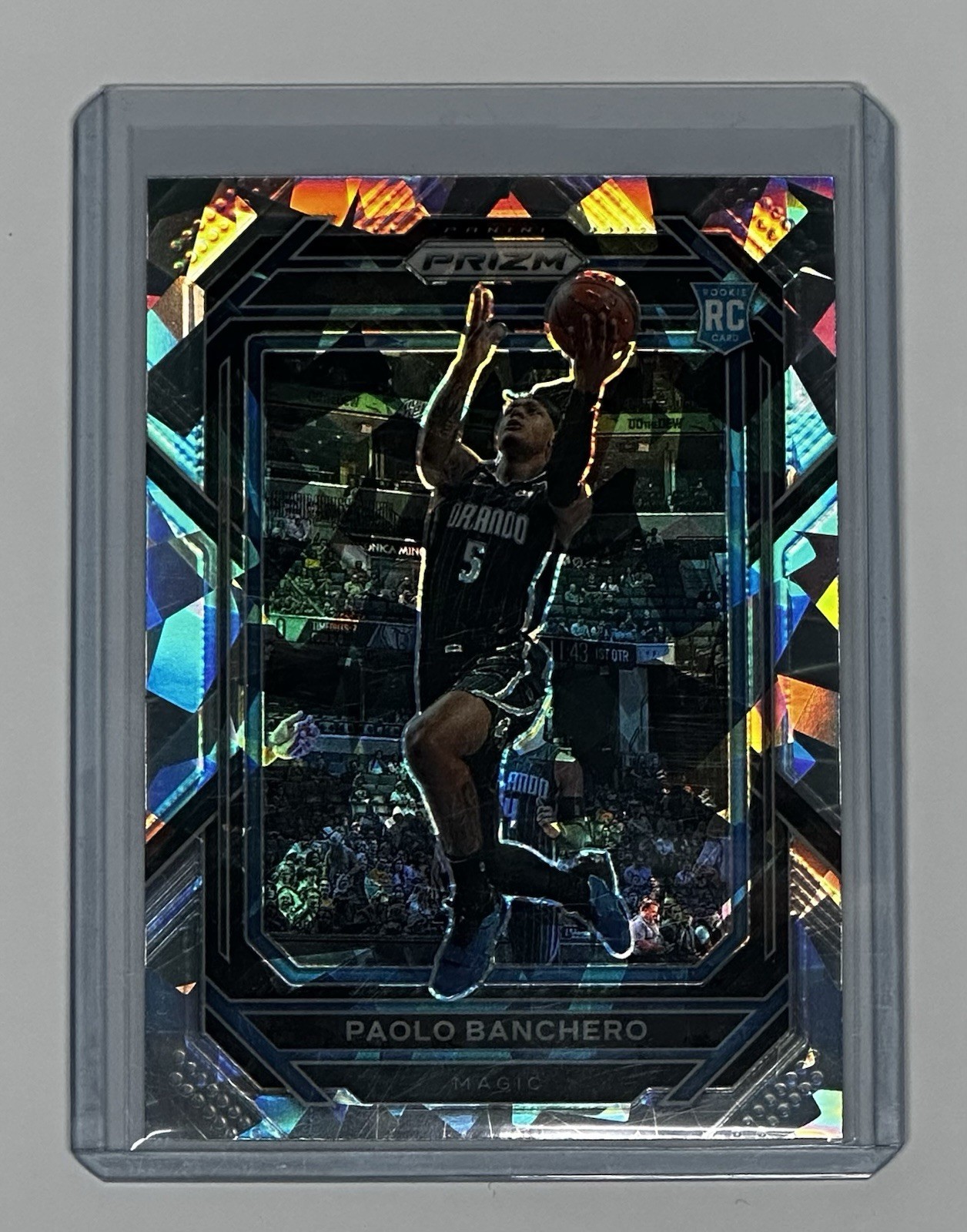 2022-23 Panini Prizm PAOLO BANCHERO Silver Cracked Ice Prizm Rookie RC #249