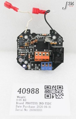 40988 PROTEUS IND FSDC PCB, FLOW SWITCH CONTROLLER 200077
