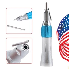 Dental Surgical Straight Handpiece 1:1 With External irrigation Pipe fit for NSK