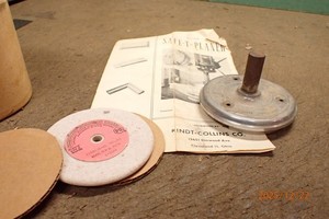 OLDER USA KINDT-COLLINS WAGNER PLANER HEAD WOODWORKING TOOL FOR DRILL PRESS