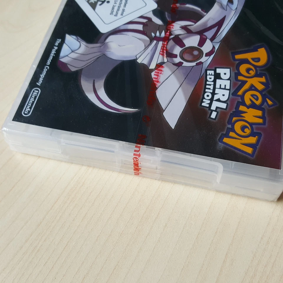 Pokemon Perl Edition NEU SEALED RED STRIPE Nintendo DS Spiel in Box OVP - Bild 4 von 4
