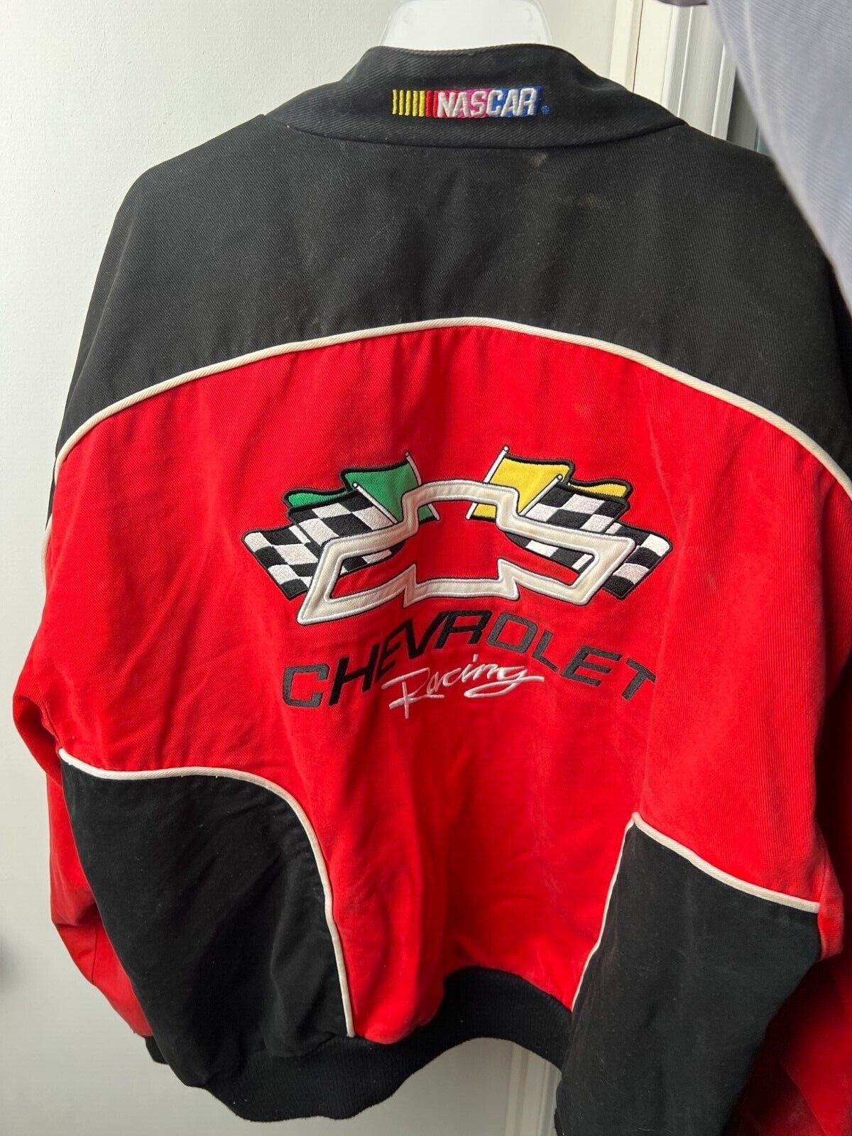 Vintage 90's Chevrolet Racing Jacket (Size XL) Racing Champions Apparel  NASCAR