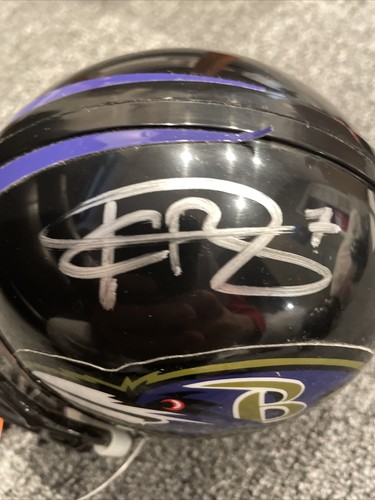 Ravens Kyle Boller Autographed Ridell Mini Helmet - Picture 2 of 5