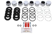 for NISSAN 300 ZX Z32 Sumitomo FRONT Brake Caliper Rebuild Repair Kit Pistons