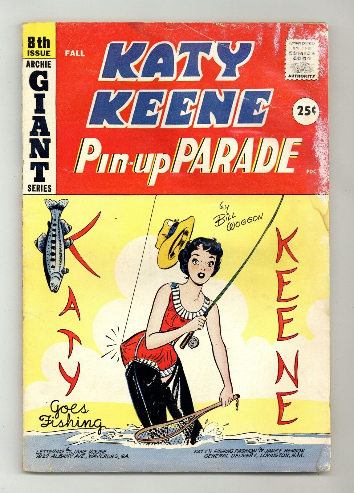 Katy Keene Pinup Parade #8-25C FR/GD 1.5 1959