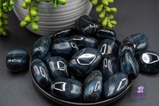 Blue Tiger Eye Tumble