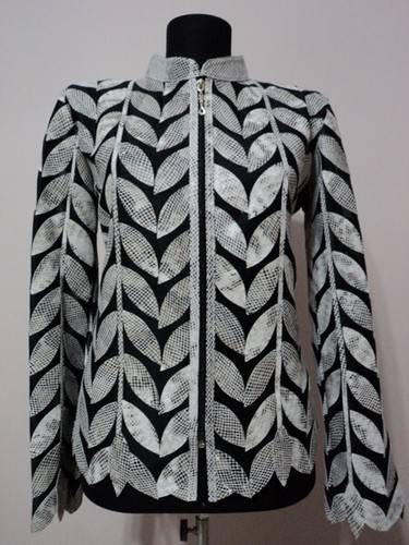 Leather Leaf Women's Jacket Leather Women's Leather Jacket Womens Leather Jacket - Picture 7 of 95