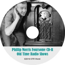 Philip Morris Foursome OTR Old Time Radio Shows MP3 On CD 2 Episodes