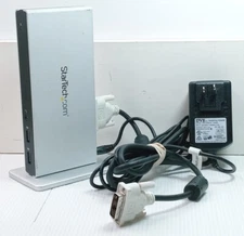 StarTech USB 3.0 Docking Station with Dual DVI Audio & Ethernet | USB3DOCKDD