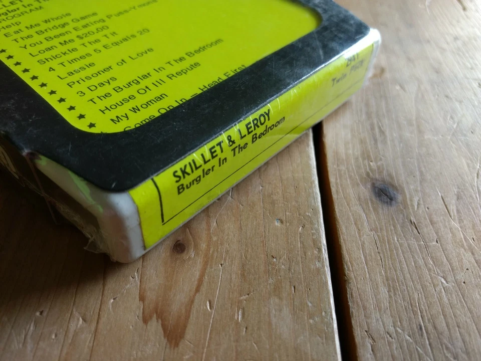 Skillet & Leroy - Vintage 8TR Track Tape - Burglar in the Bedroom Adult Comedy - Image 3 of 4