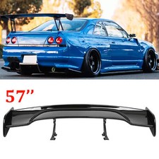For Nissan Skyline GT-R R33 R34 R35 57" Gloss Rear Trunk Spoiler Racing GT Wing