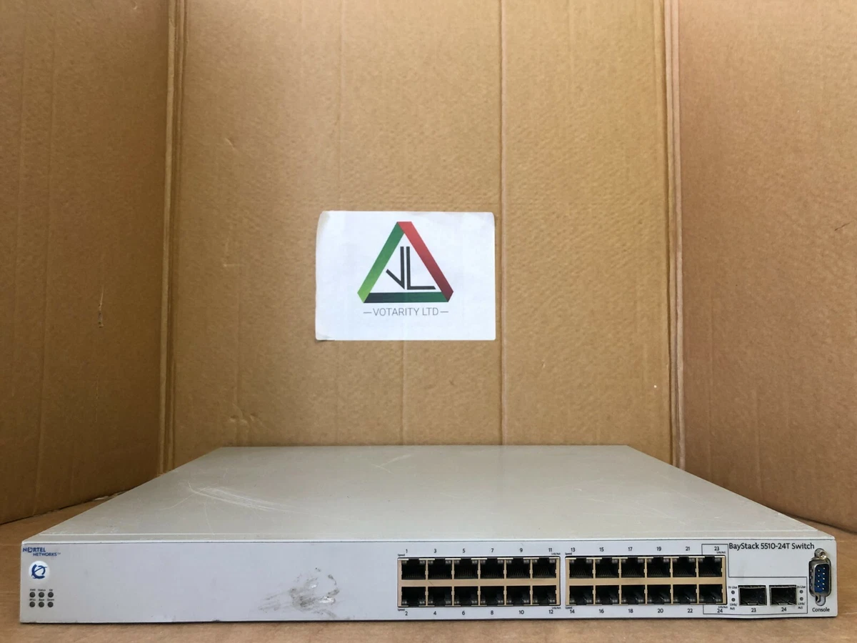 NORTEL - Ethernet Switch 470-24T-PWR EU Power Cord, Telnet, IEEE 802