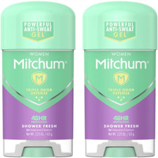 Mitchum for Women Power Gel Anti-Perspirant Deodorant Powder Fresh 2.25oz 2 Pack