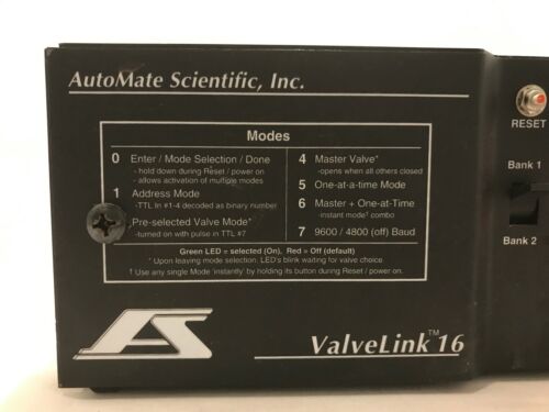 AutoMate Scientific ValveLink 16 Digital/Manual Valve Controller - Picture 2 of 8