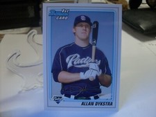 2010 Bowman Prospects  #BP44 - Allan Dykstra - San Diego Padres  10-838