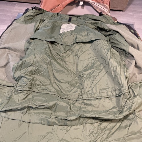 US Military Woodland Camo Gor-Tex Parka Jacket Cold Weather Size Large Long - Picture 11 of 11