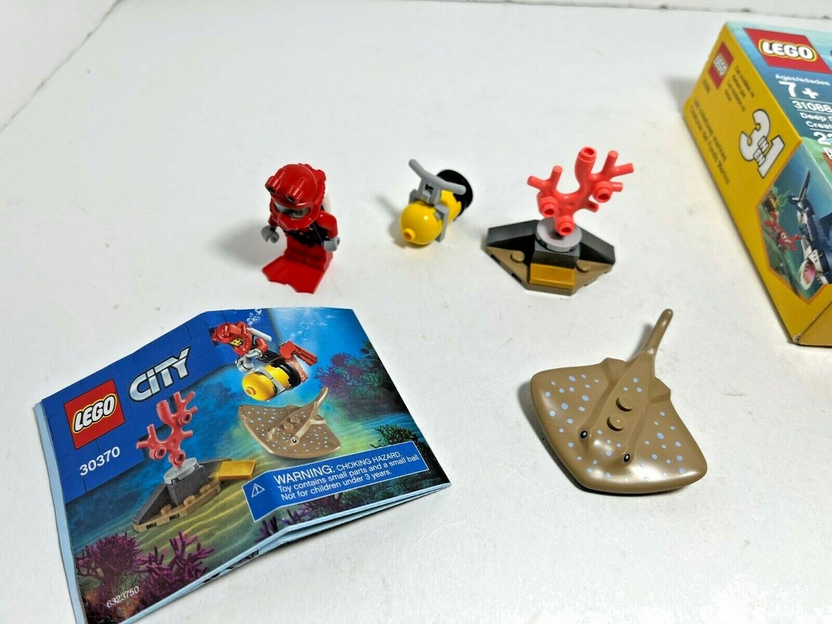 LEGO City: Creator LOT: Deep Sea Creatures 31088 (sealed box) +