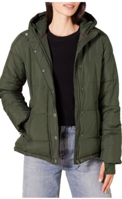 Amazon Essentials Women's 5X Heavyweight Hooded Puffer Coat Winter CLEARANCE !!