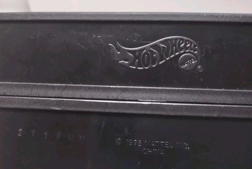 Vintage Mattel Hot Wheels Spinning 16 Car Carrying Case Matchbox Storage 1998 - 第 8/8 張圖片