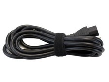 DELL HEAVY DUTY 10FT 3-PRONG TO C13 STRAIGHT 125V POWER CORD CABLE BLACK 6878T