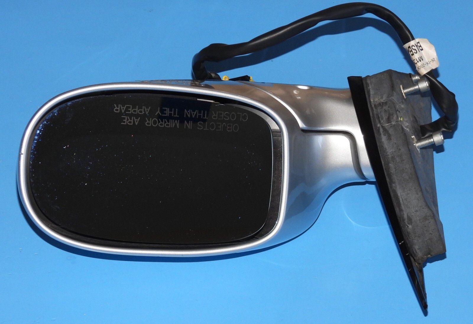 2003-08 Maserati Quattroporte OEM Power Mirror Assembly Passenger Side - SILVER