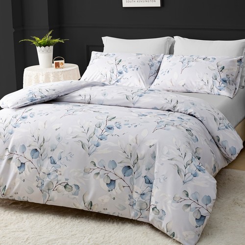 Bettbezug Set Wende Bettwäsche Set King Size Bettdecke Steppbezug Double Single - Bild 4 von 81