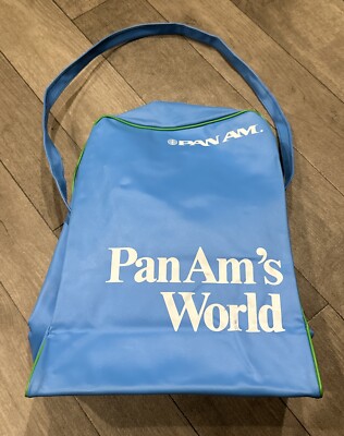 PAN AM WORLD STEWARDESS FLIGHT BAG
