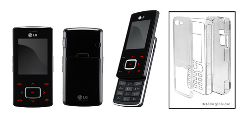 Coque Cristal Transparente Protection Rigide Fumée Pour LG KG800 Chocolate ... - Photo 15 sur 24