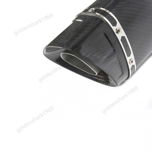 For Yamaha YZF R7 MT-07 2014-2025 Exhaust System Header Pipe Carbon Muffler Tips - Picture 8 of 9