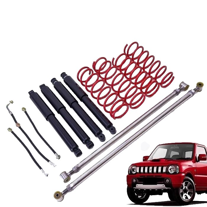 DREXLER 4-Inch Lift Shocks Bundle For Suzuki Jimny SJ410 & SJ413 – Set Of 4 Extended Shocks