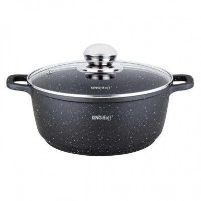 5908287215948 KINGHOFF POT MARMUROWY 22cm KH-1594 3,3L KINGHOFF