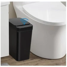 Bathroom Trash canSmart Touchless Trash CanAutomatic Motion Sensor Compost Bi...