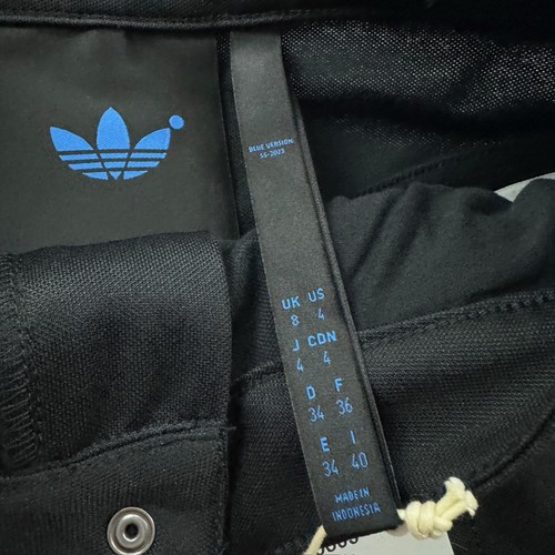 NWT Adidas Women’s Club Adibreak Black Snap Leg Track Pants Activewear Size 4 - Picture 7 of 14