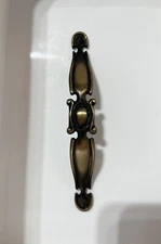 Vintage Hardware Cabinet Handle Pull Dresser Drawer Old Bronze Oil Rubbed 3” CTC