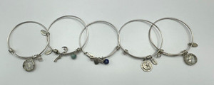 Authentic 925 Gold plated silver 5 different designed bangles | 45.49$ for 1
