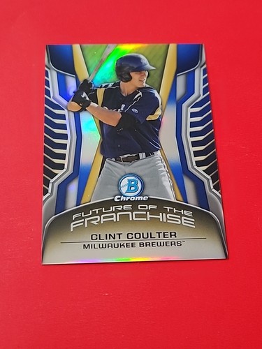 Clint Coulter #FF-CCO — 2014 Bowman Draft Future of the Franchise Mini baseball card