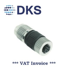 Harting 21032122306 gerade Kabelbuchse M12 3P Buchse HARAX 001473