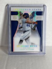 PETE ALONSO 2022 NATIONAL TREASURES HOLO SILVER TREASURED STATS SP /53 METS