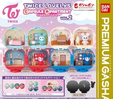 PSL TWICE LOVELYS CAPSULE APARTMENT vol.2 All 5 types Capsule Toy Bandai