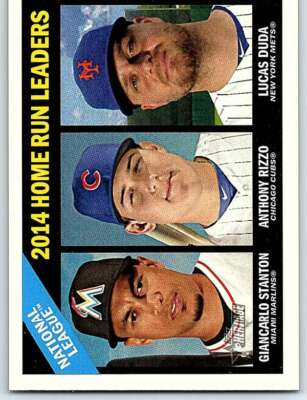 2015 Topps Heritage #217 Duda/Rizzo/Giancarlo Stanton NM-MT ID:72958
