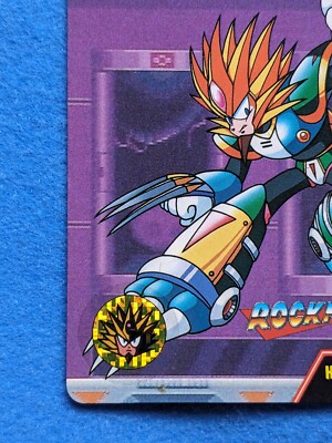 SLASHMAN MEGAMAN 7 MEGA MISSION CAPCOM 1995 BANDAI No.20 Japan