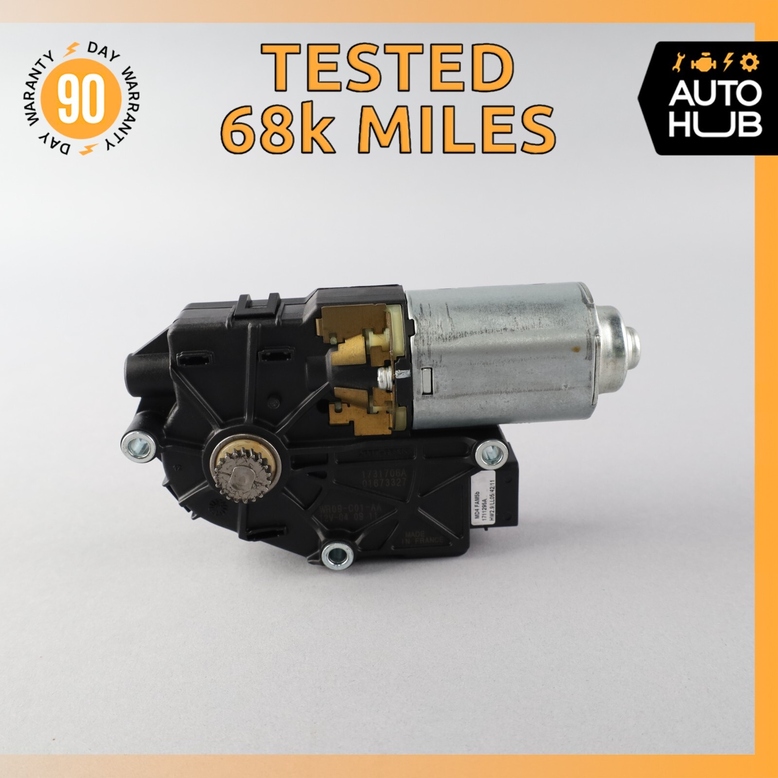 03-13 Maserati Quattroporte M139 Sunroof Sun Roof Motor 6117026 OEM 68k