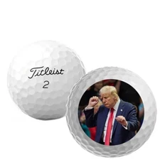 Refinished Titleist AVX Trump - Victory Dance Golf Balls