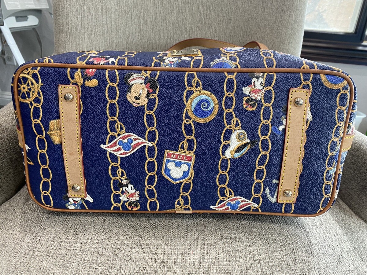DOONEY&BOURKE ディズニークルーズライン　ショルダーバッグ Disney Dooney and Bourke Disney Cruise Line Luggage Stickers