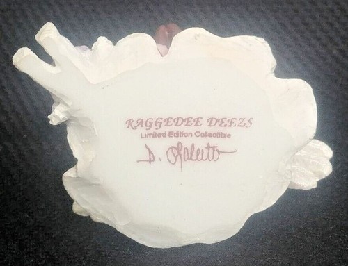 Figura de ángel coleccionable Raggedee Deezs edición limitada D Laleito 3 1/4" de alto - Imagen 5 de 9